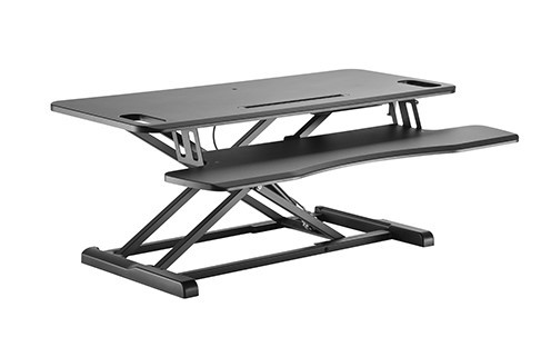 מעמד מחשב מתרומם עם מדף למקלדת Lumi DWS28-02N