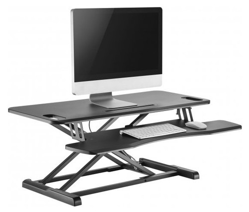 מעמד מחשב מתרומם עם מדף למקלדת Lumi DWS28-02N