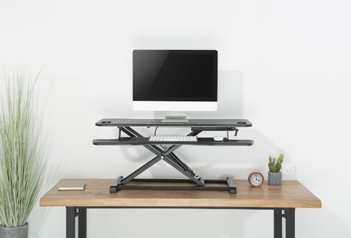 מעמד מחשב מתרומם עם מדף למקלדת Lumi DWS28-02N