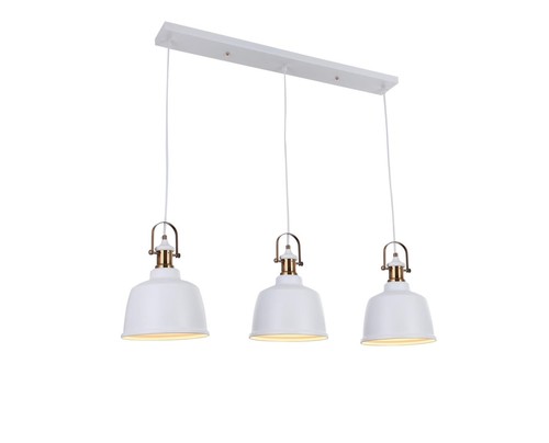 3 תלוי לבן עתיק E27 3X40W