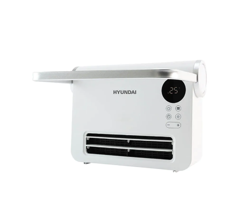 מפזר חום לאמבטיה 2000W עם מתלה ושלט Hyundai 

