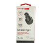 ראש מטען כפול לרכב עם כבל Energy Fuze 32W TYPE C-TYPE C