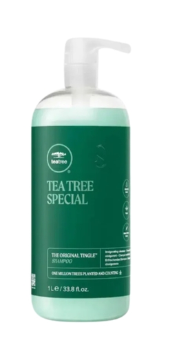 שמפו מנטה עץ התה לניקוי יסודי והמרצה של הקרקפת והשיער 1000 מ