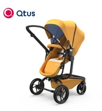 עגלה Qtus - צהוב