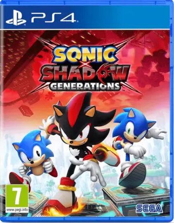 PS4 Sonic X Shadow Generations