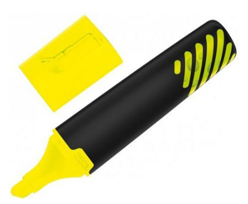  טוש הדגשה צהוב זוהר LIQEO