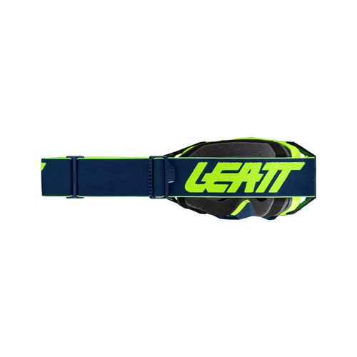 משקפי אבק ליט צהוב / כחול -  LEATT VELOCITY CRYZTAL IRIZ 6.5