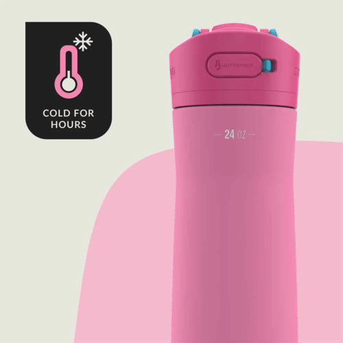 בקבוק מתכת ASHLAND CHILL 2.0 ורוד מסטיק 720 מ