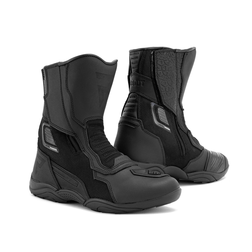 מגפי רכיבה מאווררים רבל הורן שחור - REBELHORN SCOUT AIR