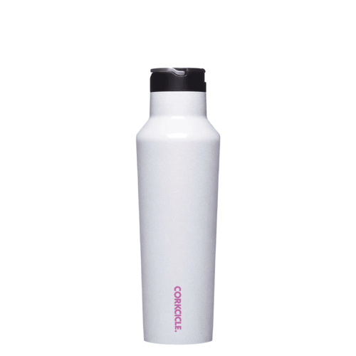 בקבוק 590ML SPORT CANTEEN לבן מנצנץ