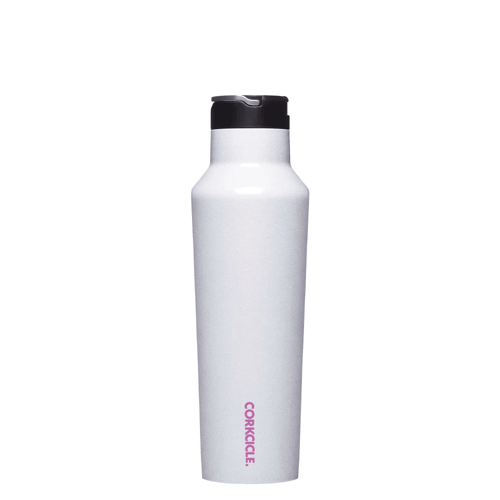 בקבוק 590ML SPORT CANTEEN לבן מנצנץ