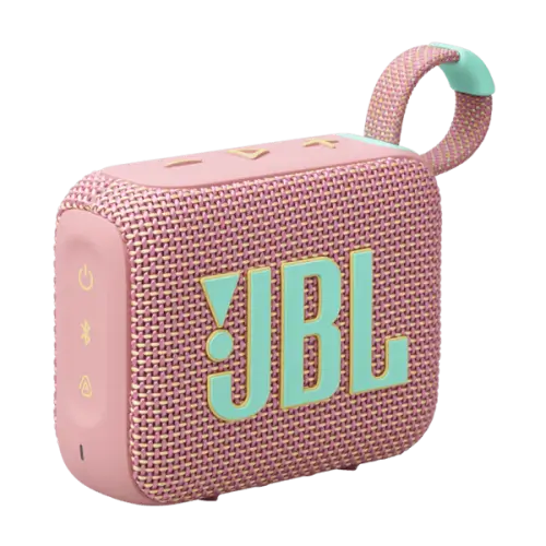 רמקול אלחוטי JBL GO 4 בצבע ורוד