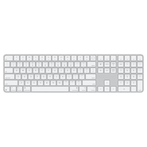 מקלדת אנגלית/עברית Magic Keyboard with Touch ID and Numeric Keypad for Mac models with Apple silicon (USB–C)