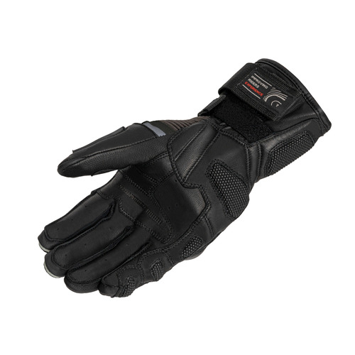 כפפות עור רבל הורן שחור - REBELHORN RANGE GLOVES