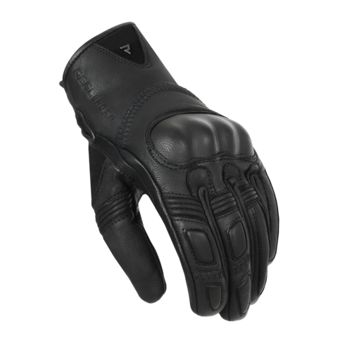 כפפות עור רבל הורן שחור - REBELHORN THUG II GLOVES