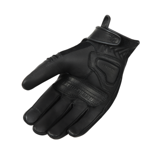 כפפות עור רבל הורן שחור - REBELHORN THUG II GLOVES