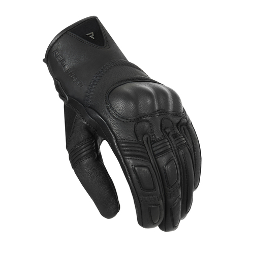 כפפות עור רבל הורן שחור - REBELHORN THUG II GLOVES