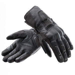 כפפות חורף מעור רבל הורן שחור - REBELHORN TRACER WP GLOVES
