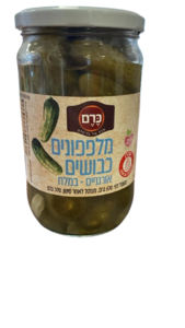 מלפפונים כבושים אורגניים במלח