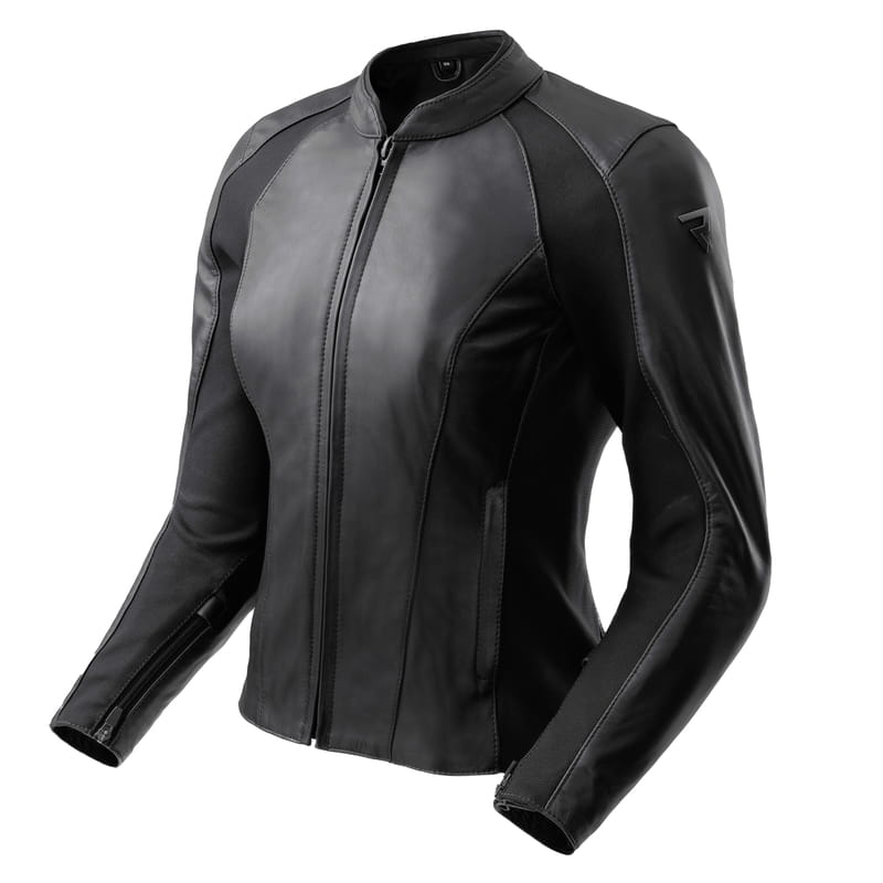 מעיל עור לנשים רבל הורן שחור - REBELHORN SIENDA LEATHER JACKET