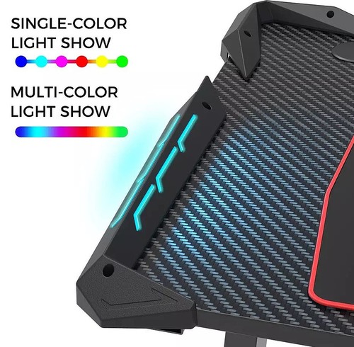 שולחן גיימינג עם תאורה Multi Garden Samurai RGB