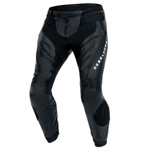 מכנס רכיבה מעור רבל הורן שחור - REBELHORN VELOCE LEATHER PANTS