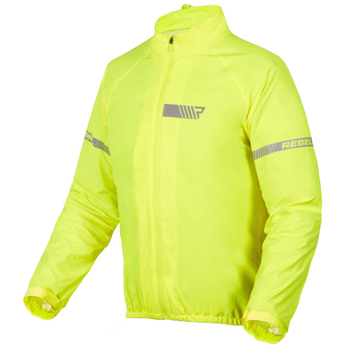 מעיל סערה רבל הורן צהוב - REBELHORN OCEAN RAIN JACKET