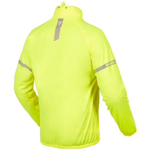 מעיל סערה רבל הורן צהוב - REBELHORN OCEAN RAIN JACKET