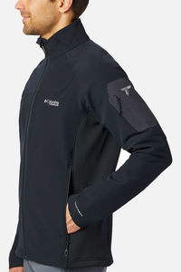 מעיל סופטשל לגברים Columbia Titan Ridge 4 Hybrid - שחור