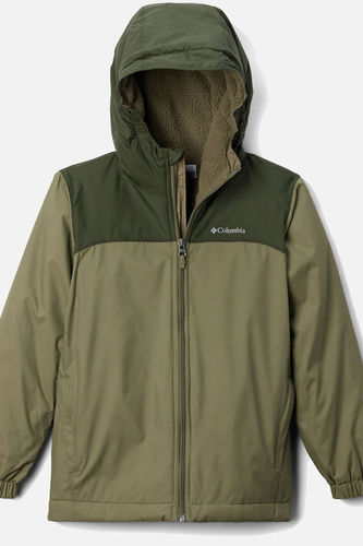 Glennaker II Sherpa Lined Jacket מעיל רוח מבודד לילדים - COLUMBIA