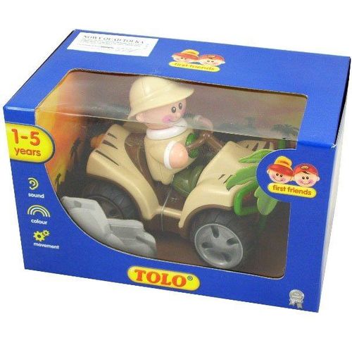 עובד ספארי על טרקטורון