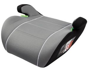 בוסטר הגבהה לילד עם ריפוד מלא בתקן R129 - אפור