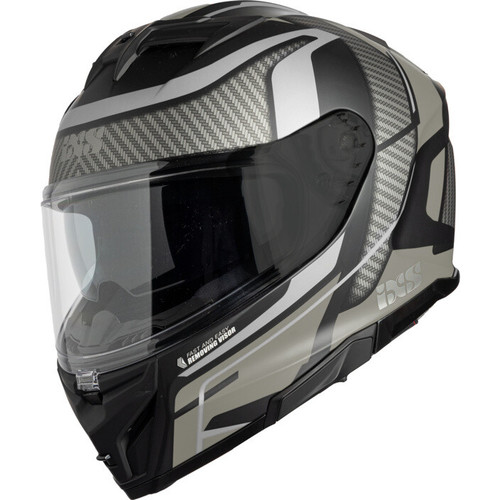 קסדת אי איקס אס מלאה שחור / אפור מט - IXS 912 SV HELMET