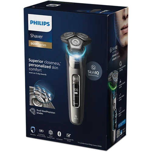 מכונת גילוח Philips Series 9000 S9975/55 פיליפס + מתקן שטיפה
