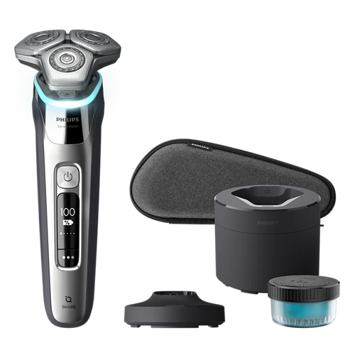 מכונת גילוח Philips Series 9000 S9975/55 פיליפס + מתקן שטיפה