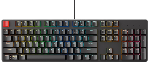 מקלדת מכאנית Glorious GMMK 2 Full Size Prebuilt בצבע שחור