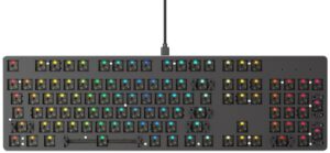 מקלדת מכאנית Glorious GMMK 2 Full Size Prebuilt בצבע שחור