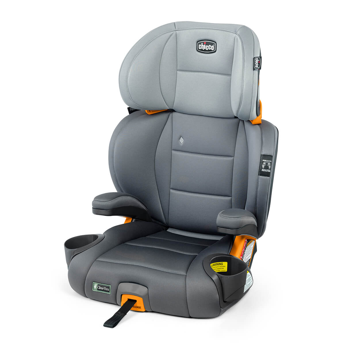 בוסטר איזופיקס צ’יקו קידפיט קלירטקס פלוס – Chicco Kidfit Cleartex Plus 2 In 1 צבע אפור בהיר / אפור כהה - Drift
