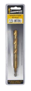 מקדח HSS טיטניום 11 מ"מ עם חיבור מהיר למברגה, 1 יח