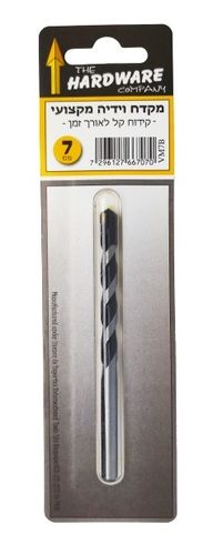 מקדח וידיה מקצועי 7 מ