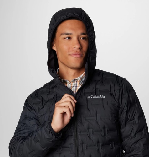 מעיל פוך לגברים Delta Ridge II Down Hooded - COLUMBIA