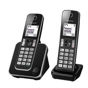טלפון אלחוטי + שלוחה נוספת מבית PANASONIC פנסוניק דגם KXTGD312
