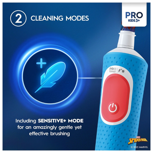 מברשת שיניים חשמלית לילדים Oral-B Vitality Pro Kids D103 Spiderman