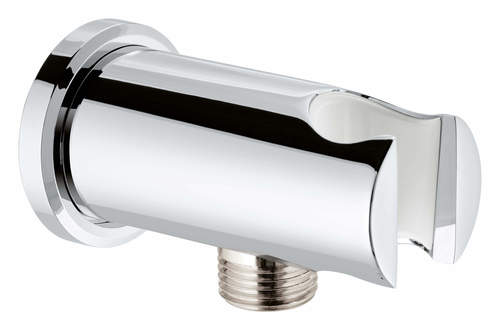 נקודת מים עגולה עם מתלה RAINSHOWER כרום ניקל