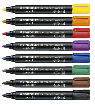 טוש שטדלר סט 8,70 צבעים STAEDTLER Lumocolor Permanent