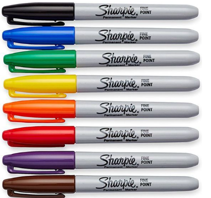סט 8 טושים צבעוניים Sharpie