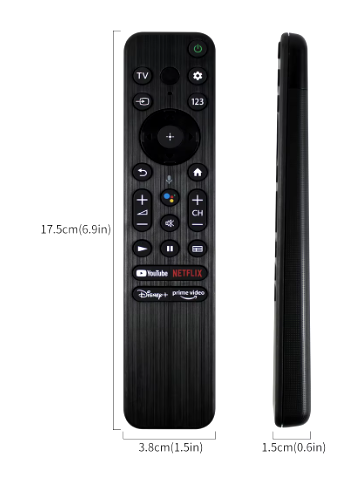 שלט תואם אוניברסלי לטלוויזיה חכמה סוני  4K 8K SONY SMART TV X800