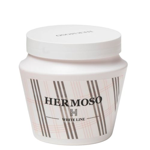 מסכת שיקום והזנה הרמוסו HERMOSO וויט ליין לשיער יבש ופגום ללא מלחים 500 מ