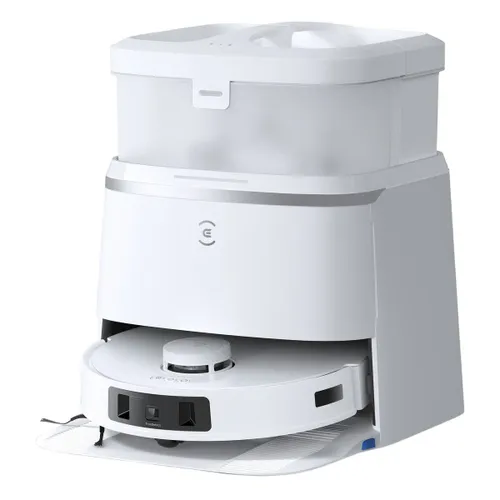 שואב שוטף רובוטי ECOVACS אקווקס דגם Deebot T30 Pro Omni צבע לבן
