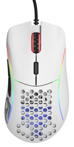 עכבר גיימינג חוטי Glorious Model D wired צבע לבן